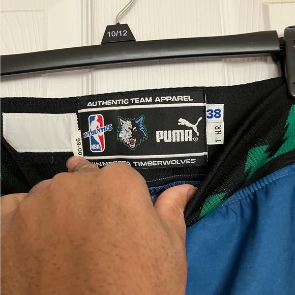 1999-2000 Minnesota Timberwolves Game Issue Warmup Pants - Picture 3 of 4